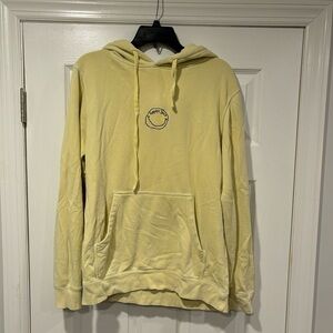 Happy Jack Smiley Embroidered Pullover Hoodie Sweatshirt